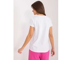 Basic Feel Good Marškinėliai-RV-TS-9648.30-balti