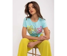Basic Feel Good Marškinėliai-RV-TS-9648.98-mint