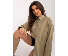 By Pommes Life Marškiniai-BP-KS-1026-1,19-khaki