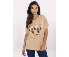 Calimera Bluzka-CLM-BZ-1701.81-camelowy