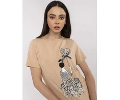 Calimera Bluzka-CLM-BZ-1702.89-camelowy
