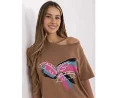 Calimera T-shirt-CLM-TS-1019.79-jasny ruda