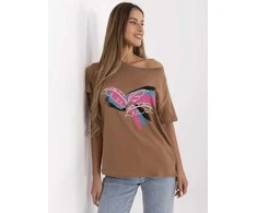 Calimera T-shirt-CLM-TS-1019.79-jasny ruda
