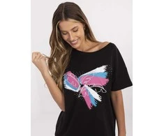 Calimera T-shirt-CLM-TS-1019.79-juoda
