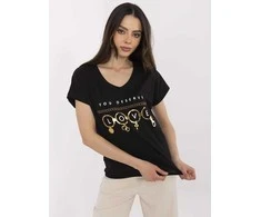 Calimera T-shirt-CLM-TS-1729.86-juoda