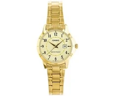 CASIO LTP-V004G-9B moteriškas laikrodis (zd568c) + dėžutė
