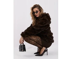 Dirbtinio kailio striukė moterims ITALY MODA IT-KR-G6805.36