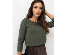 Eight 2 Nine Bluzka-D73760M11015AVEN-khaki