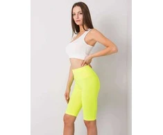 Ex Moda Šortai moterims -EM-LG-574.05-fluo geltoni