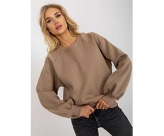 Ex Moda Džemperis moterims -EM-BL-01.92-ciemny bezowy