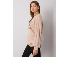 Ex Moda Megztinis-EM-BL-536/1U.84P-smėlio spalvos