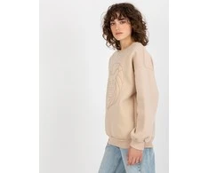 Ex Moda Megztinis-EM-BL-617-4.41P-smėlio spalvos