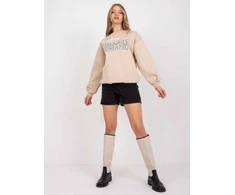 Ex Moda Megztinis-EM-BL-617-H.21X-smėlio spalvos