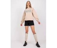 Ex Moda Megztinis-EM-BL-617-H.21X-smėlio spalvos