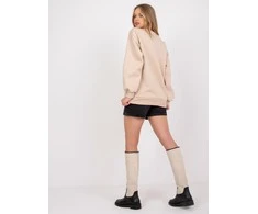 Ex Moda Megztinis-EM-BL-617-H.21X-smėlio spalvos
