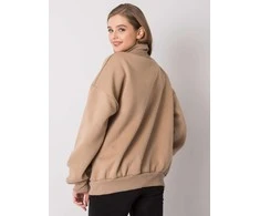 Ex Moda Megztinis-EM-BL-649.23X-tamsiai smėlio spalvos