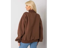 Ex Moda Megztinis-EM-BL-649.23X-tamsiai rudas