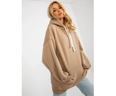 Ex Moda Megztinis-EM-BL-694.20X-tamsiai smėlio spalvos