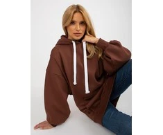 Ex Moda Megztinis-EM-BL-694.20X-tamsiai rudas