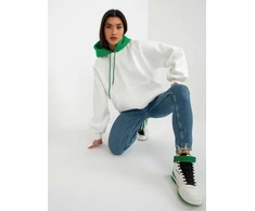 Ex Moda Megztinis-EM-BL-696.68-baltas-žalias