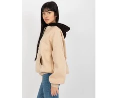 Ex Moda Megztinis-EM-BL-696.68-smėlio spalvos