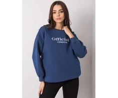 Ex Moda Megztinis-EM-BL-702.46-tamsiai mėlynas