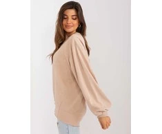 Ex Moda Megztinis-EM-BL-716.14-smėlio spalvos