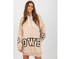 Ex Moda Megztinis-EM-BL-753.29-smėlio spalvos