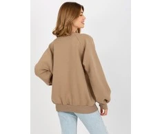 Ex Moda Megztinis-EM-BL-N652.46-tamsiai smėlio spalvos