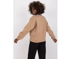 Ex Moda Megztinis-EM-BL-U624.99-tamsiai smėlio spalvos