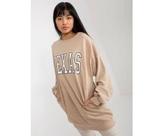 Ex Moda Megztinis-EM-BL-U719.82P-smėlio spalvos