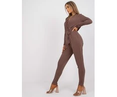 Ex Moda Moterims kombinezonas EM-KO-U603.46P-rudas