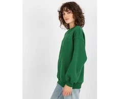 Ex Moda Megztinis-EM-BL-617-4.41P-tamsiai žalias