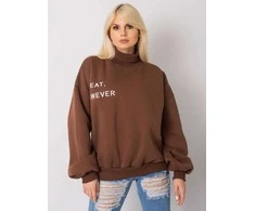 Ex Moda Megztinis-EM-BL-649.23X-tamsiai rudas
