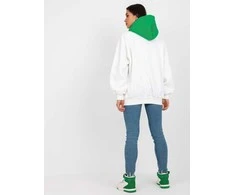 Ex Moda Megztinis-EM-BL-696.68-baltas-žalias