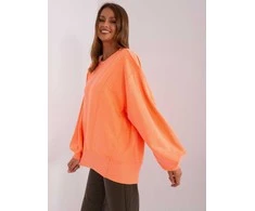 Ex Moda Megztinis-EM-BL-716.14-fluo oranžinis