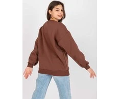 Ex Moda Megztinis-EM-BL-U617.95-tamsiai ruda