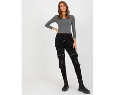 Ex Moda Sportinės kelnės-EM-DR-ES-21-595.23-juodos