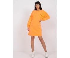 Ex Moda Suknelė-EM-SK-717.33X-fluo oranžinė