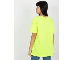 Ex Moda Marškinėliai-EM-TS-527-1.26X-fluo geltoni