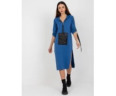 Lily Rose Megztinis-EM-BL-556-1,54-tamsiai mėlynas