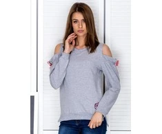 Factory Price Megztinis-PL-BL-1452.02-pilkas