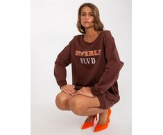 Vikki Megztinis-VI-BL-3075.64P-tamsiai rudas