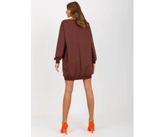 Vikki Megztinis-VI-BL-3075.64P-tamsiai rudas