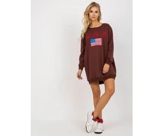 Vikki Megztinis-VI-BL-3192.23P-tamsiai rudas