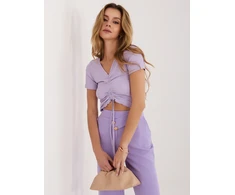 Factory Price Bluzka-D16047O02361B-jasny violetinė