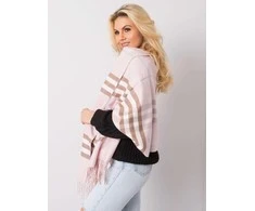 Wool Fashion Italia Bandana-AT-CH-1719501-1.28P-šviesiai rožinė