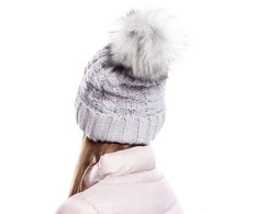 Kepurė Wool Fashion Italia Cap-AT-CZ-1716501.36-šviesiai pilka