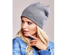 Kepurė Wool Fashion Italia Cap-AT-CZ-1718501.46-tamsiai pilka