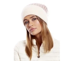 Wool Fashion Italia Cap-AT-CZ-17230.43-smėlio spalvos